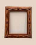 1900s tramp art picture frame