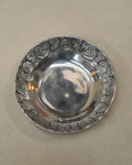 Spiral pewter bowl