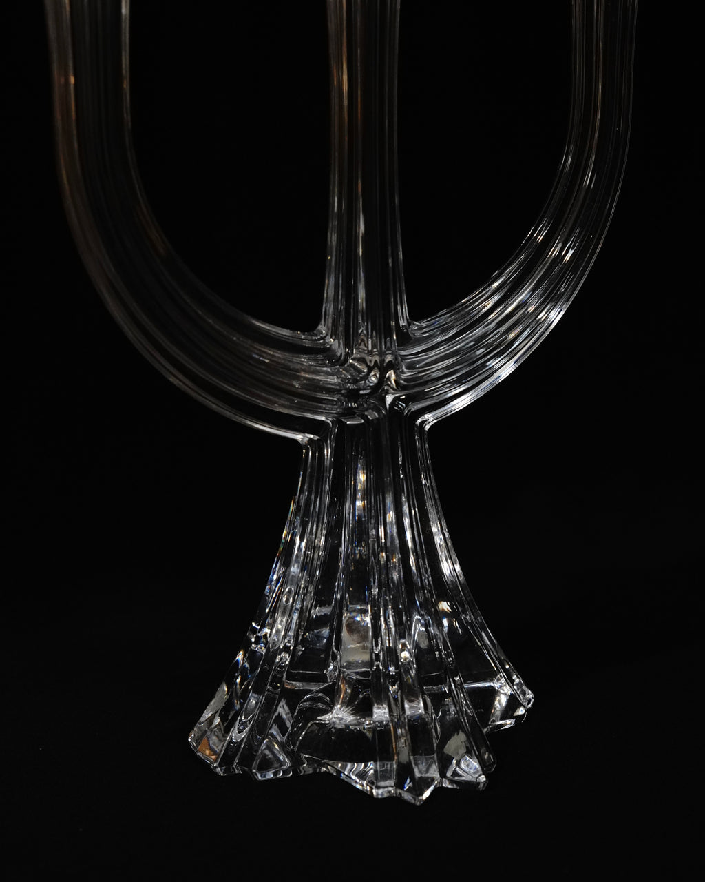 Crystal candelabra