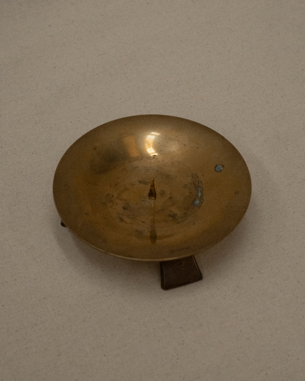 Brass candle holder