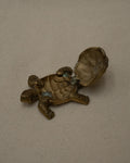 Brass turtle that shell opens up