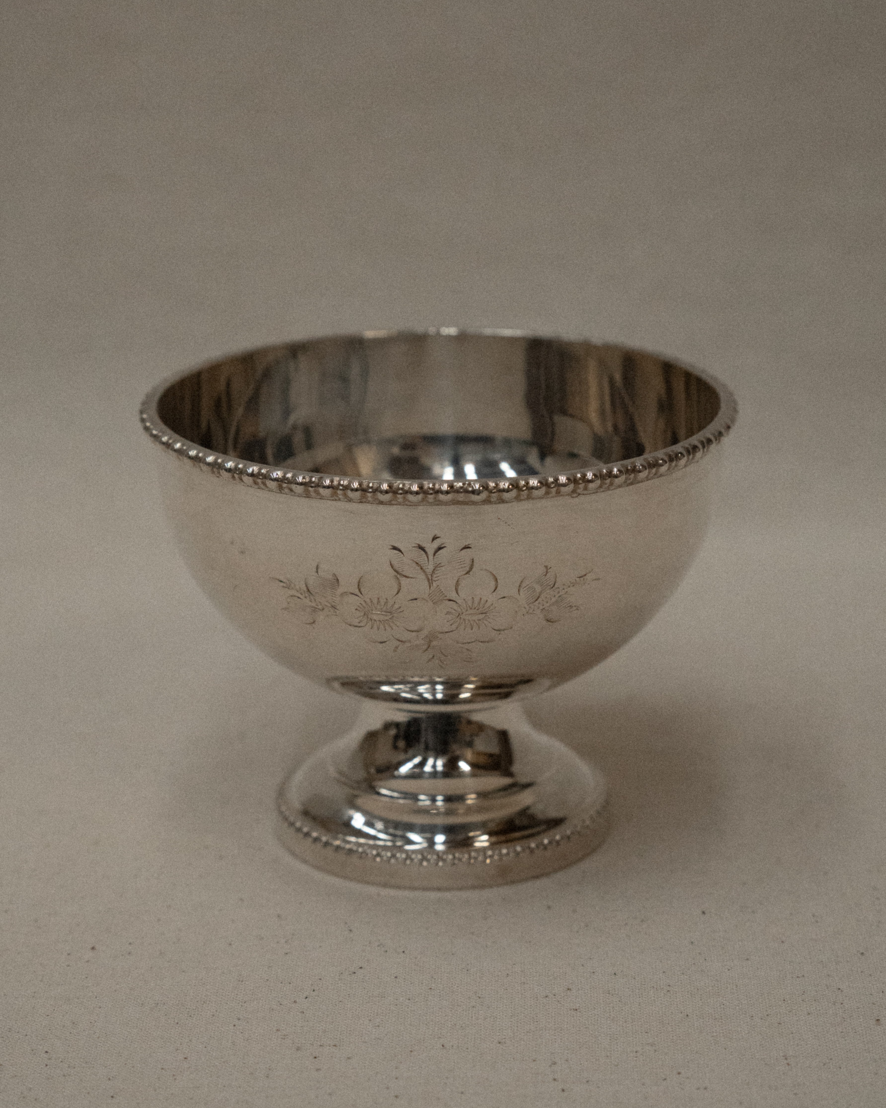 Silver plated coupe