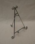 Chrome book stand with spiral feet and top