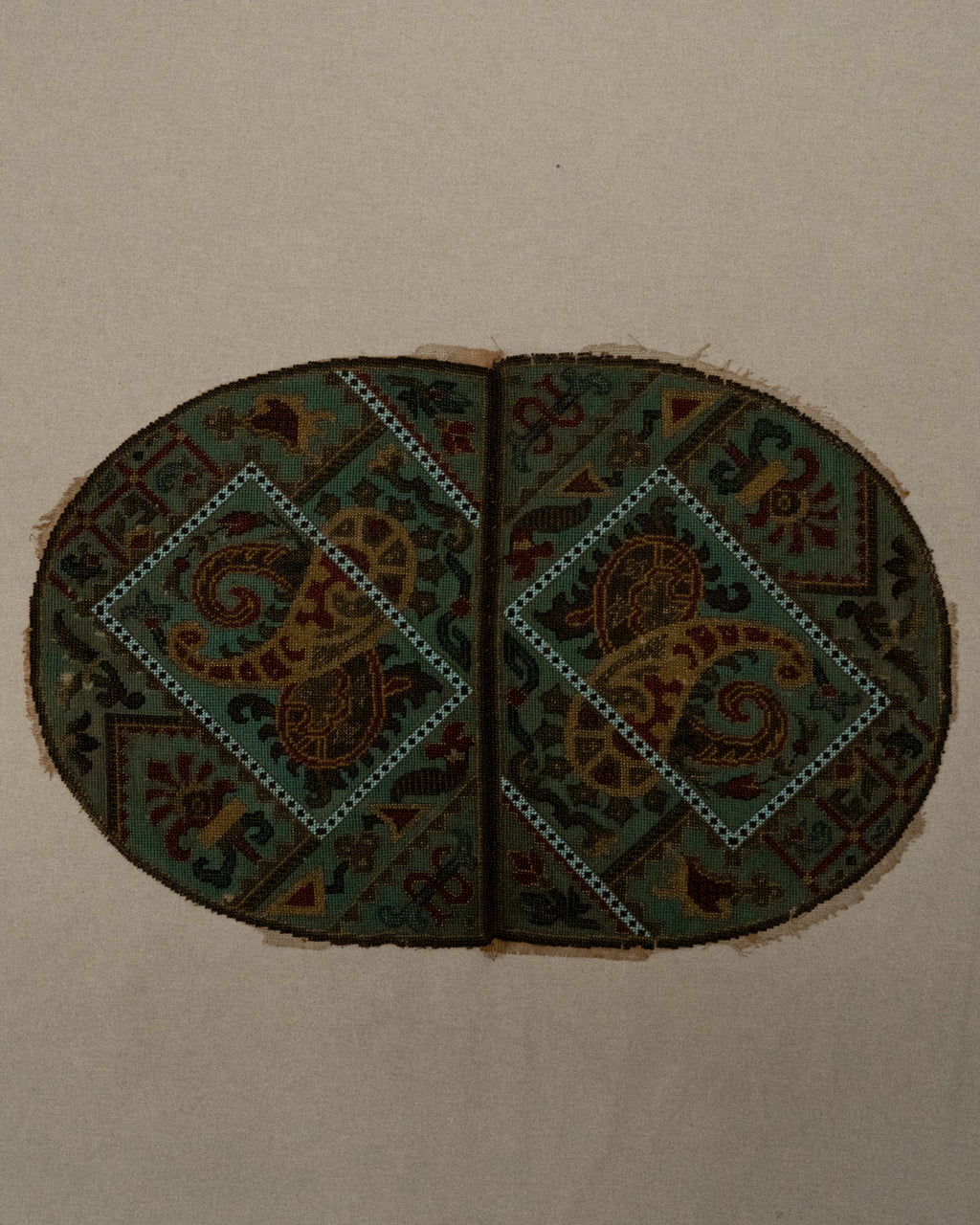 Embroidered placemat