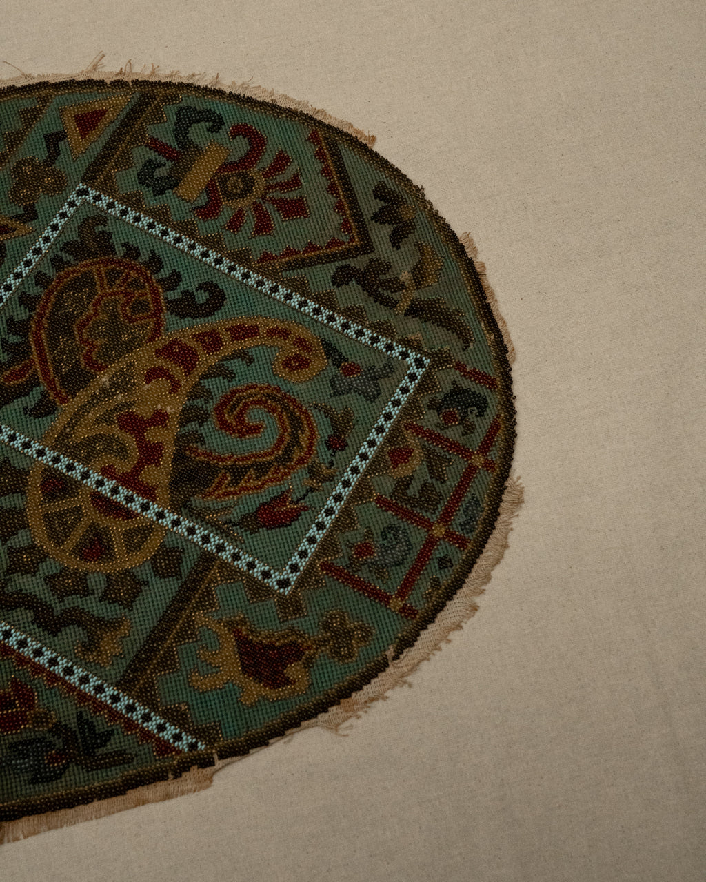 Embroidered placemat