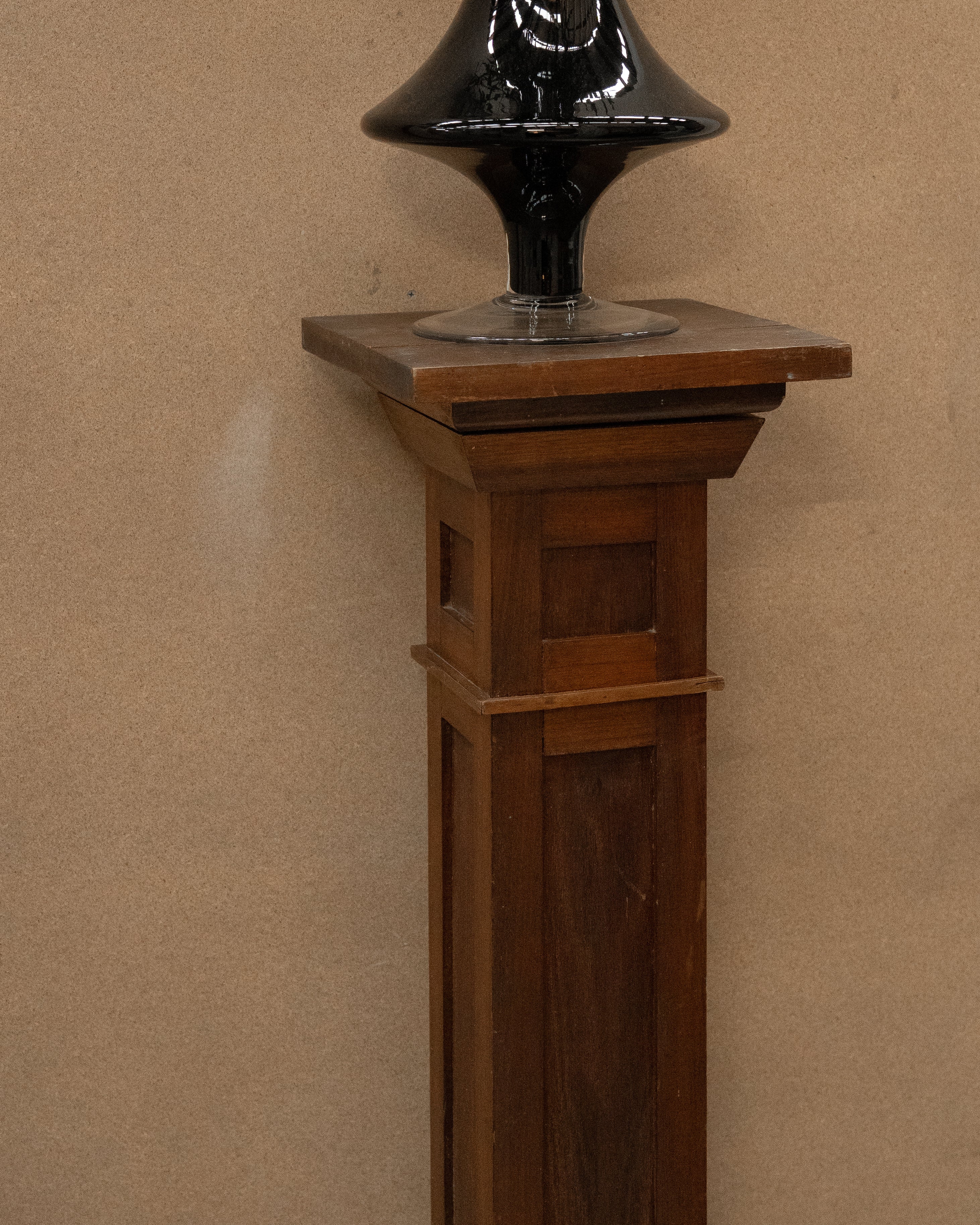 Wooden pedestal/plinth