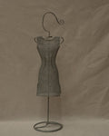 Vintage Ikea metal mesh dress jewellery holder