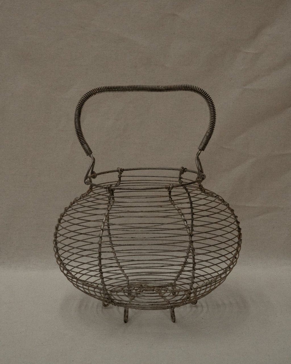 Wire egg basket