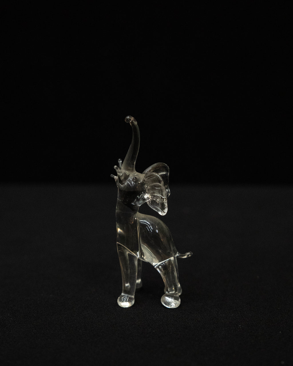 Art glass elephant