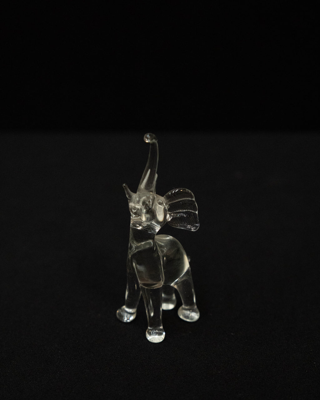 Art glass elephant