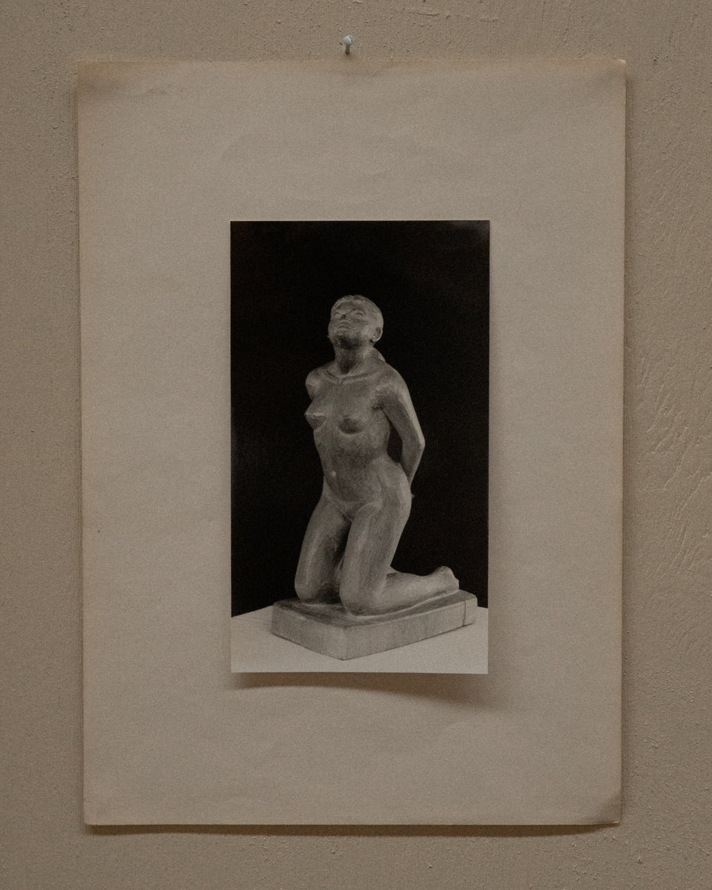 Photograph of carved wooden sculpture 3