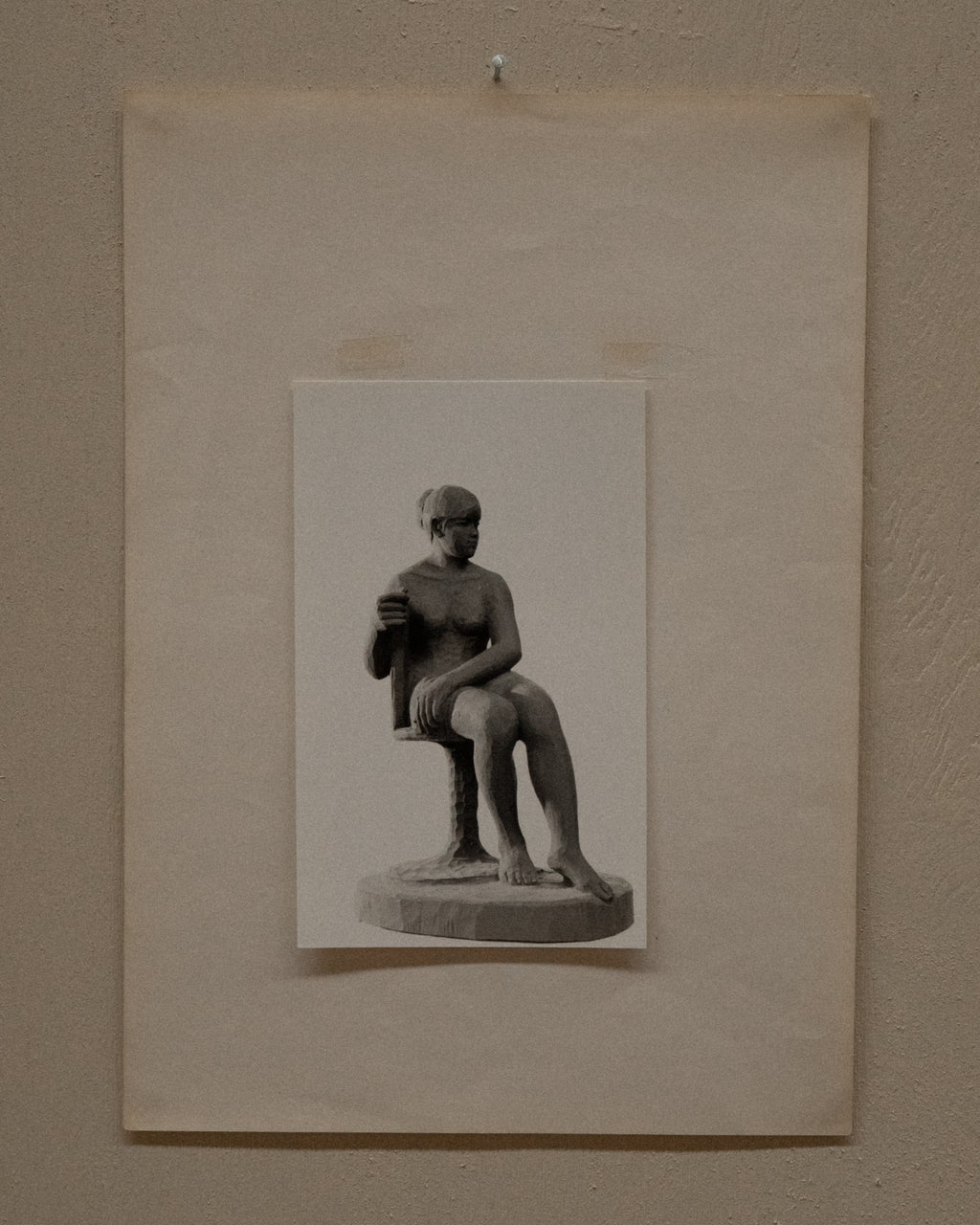 Photograph of carved wooden sculpture 5