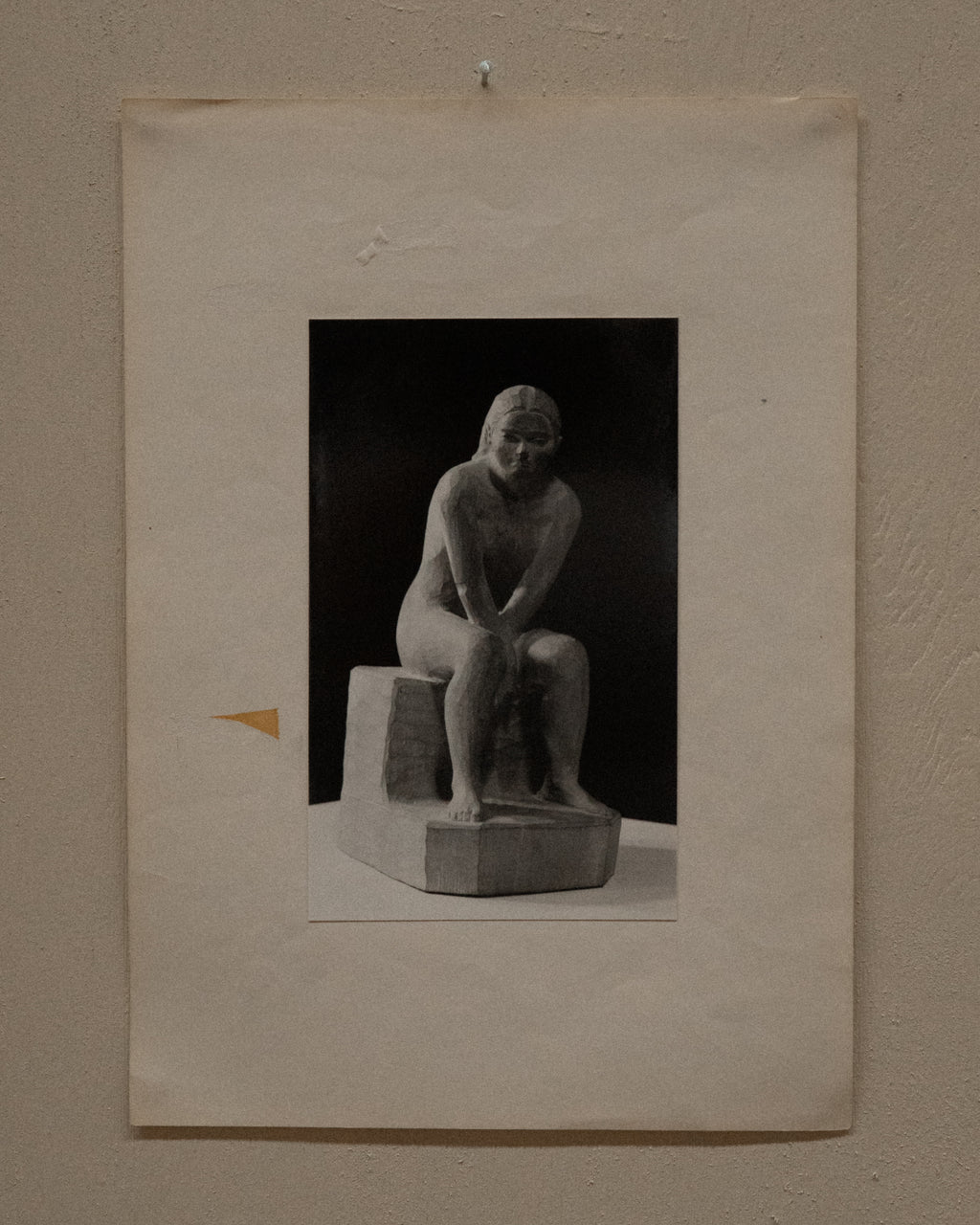 Photograph of carved wooden sculpture 6