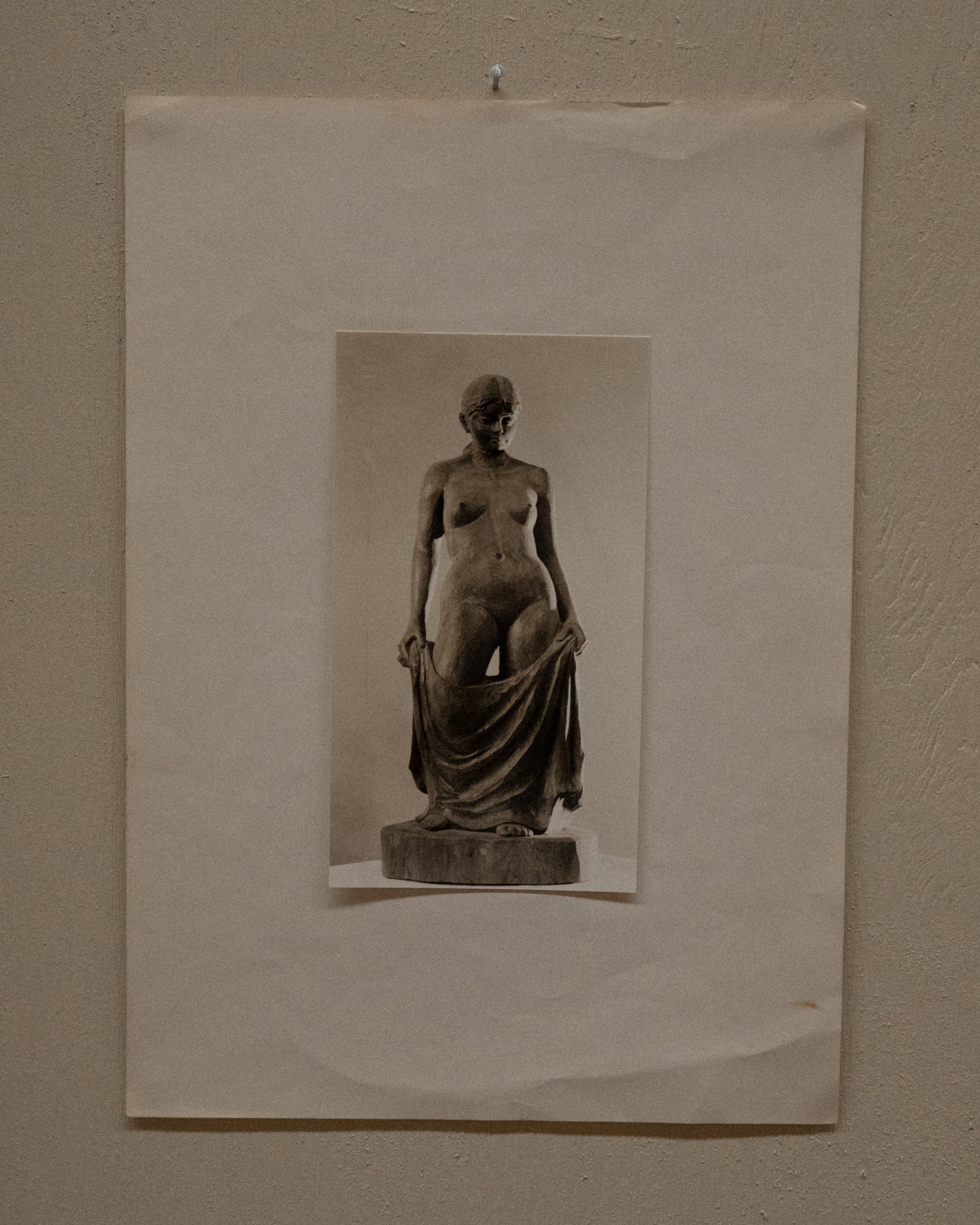 Photograph of carved wooden sculpture 7