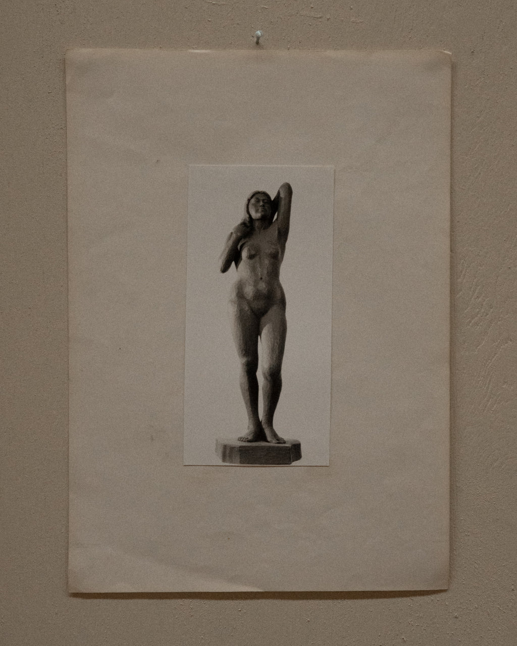 Photograph of carved wooden sculpture 8
