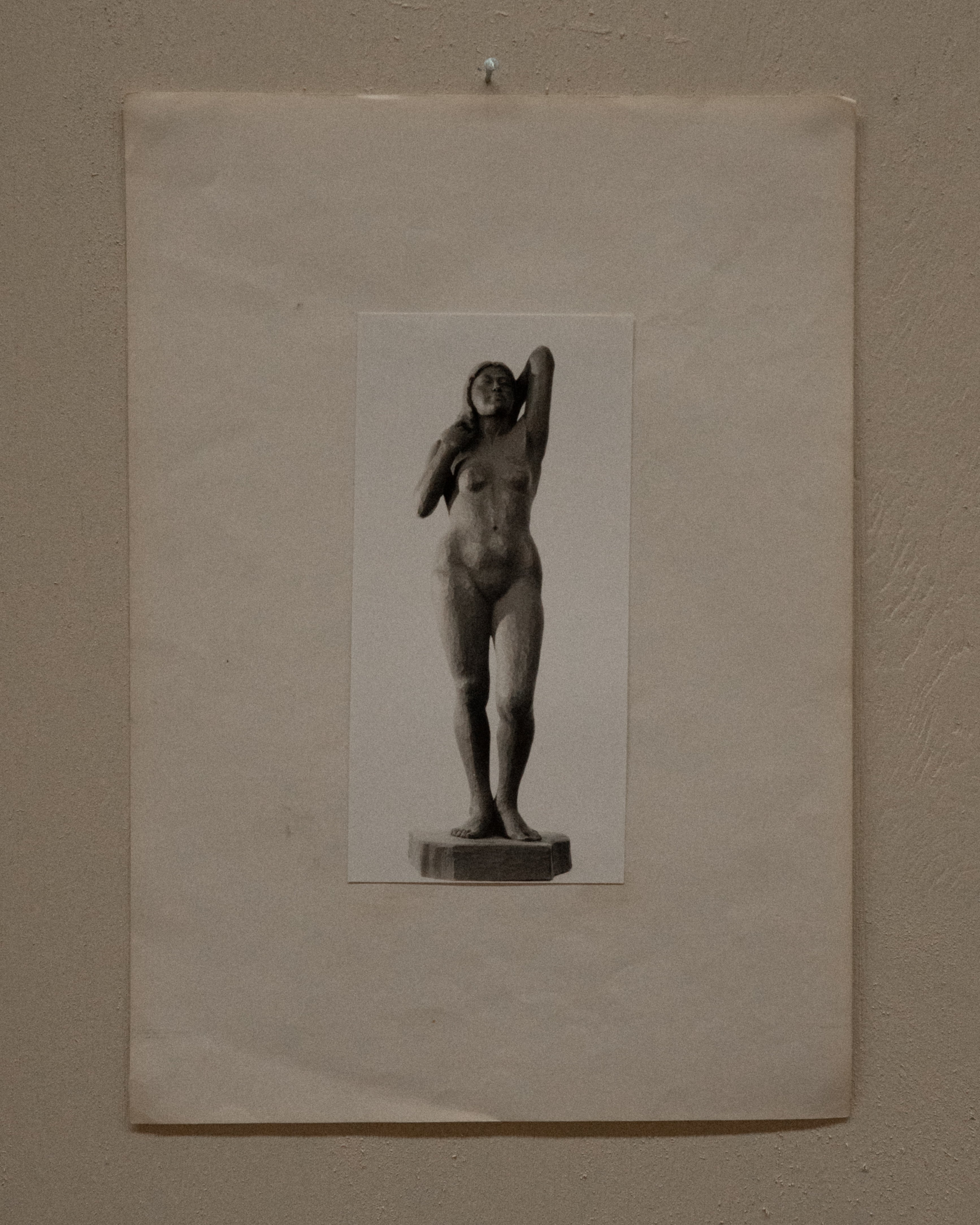 Photograph of carved wooden sculpture 8