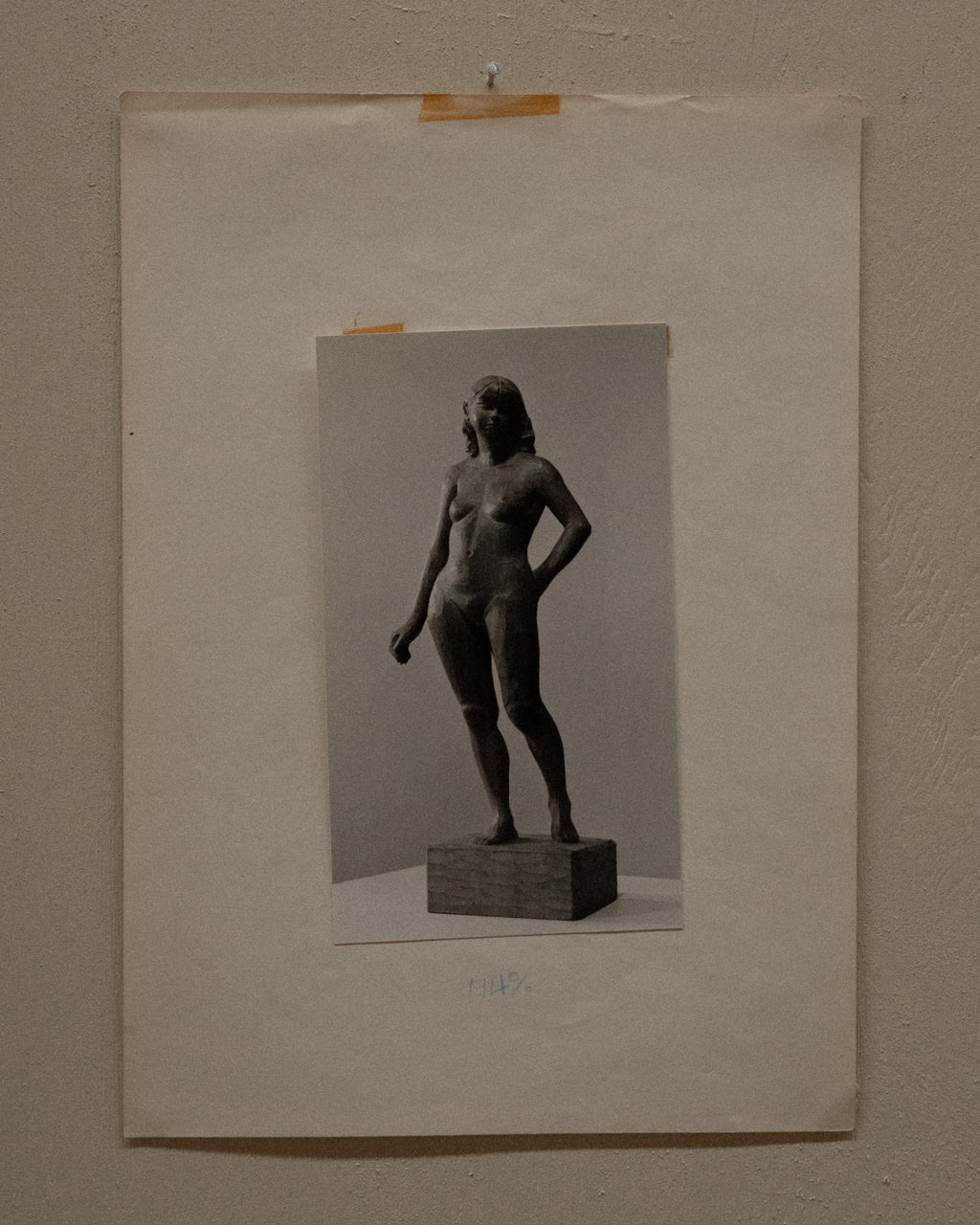 Photograph of carved wooden sculpture 9