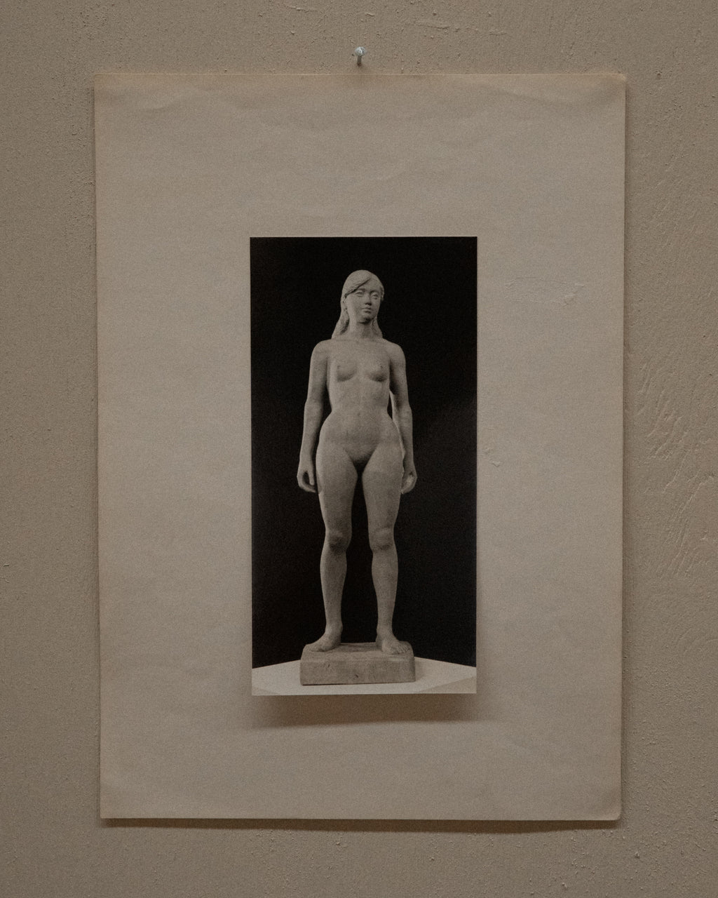 Photograph of carved wooden sculpture 10