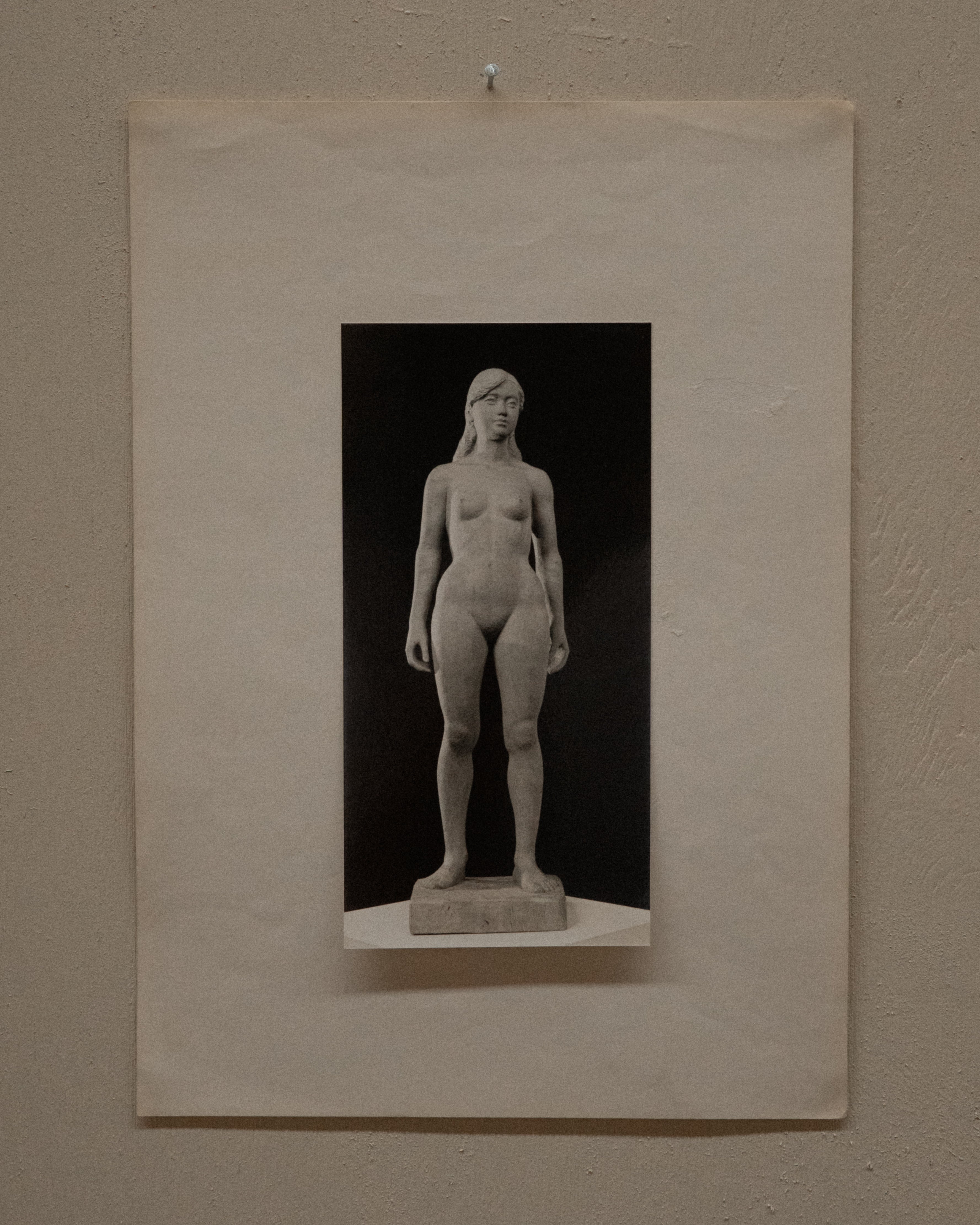 Photograph of carved wooden sculpture 10