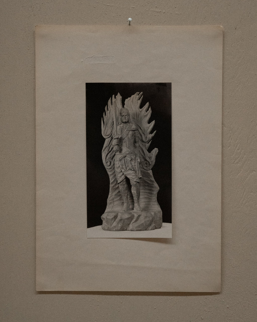 Photograph of carved wooden sculpture 11