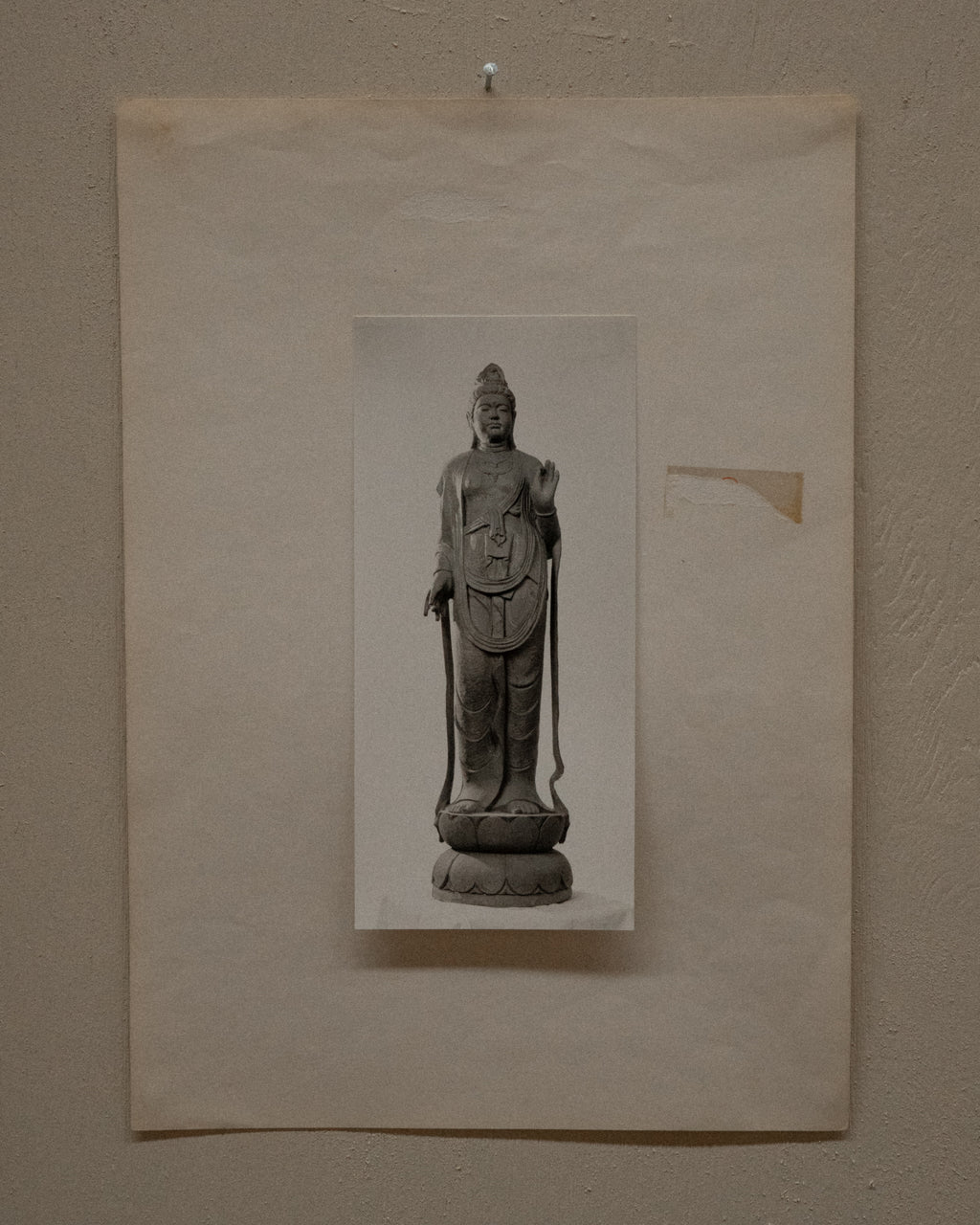 Photograph of carved wooden sculpture 12
