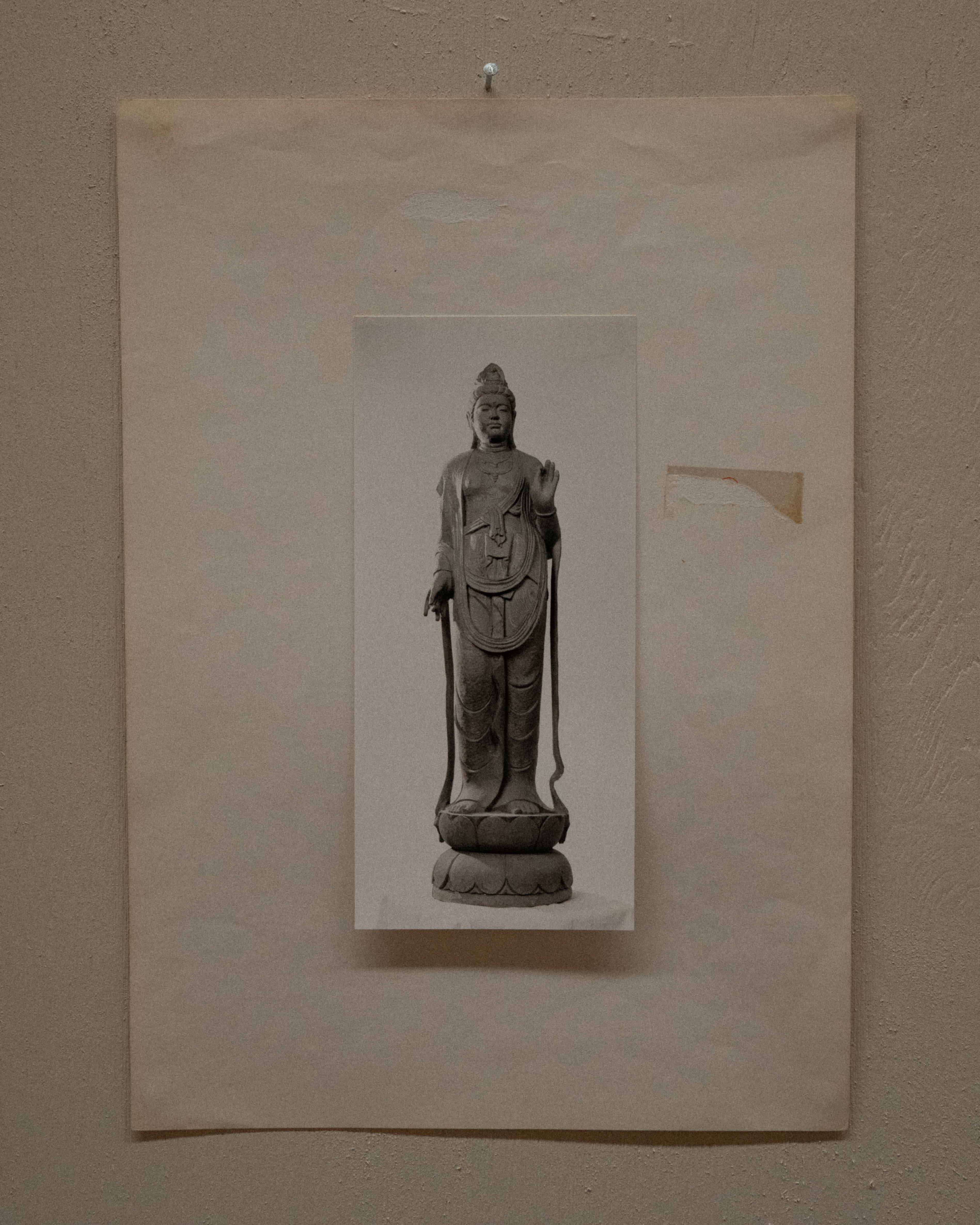 Photograph of carved wooden sculpture 12