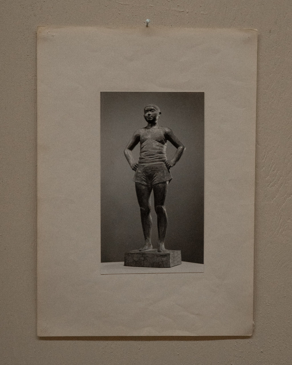 Photograph of carved wooden sculpture 18