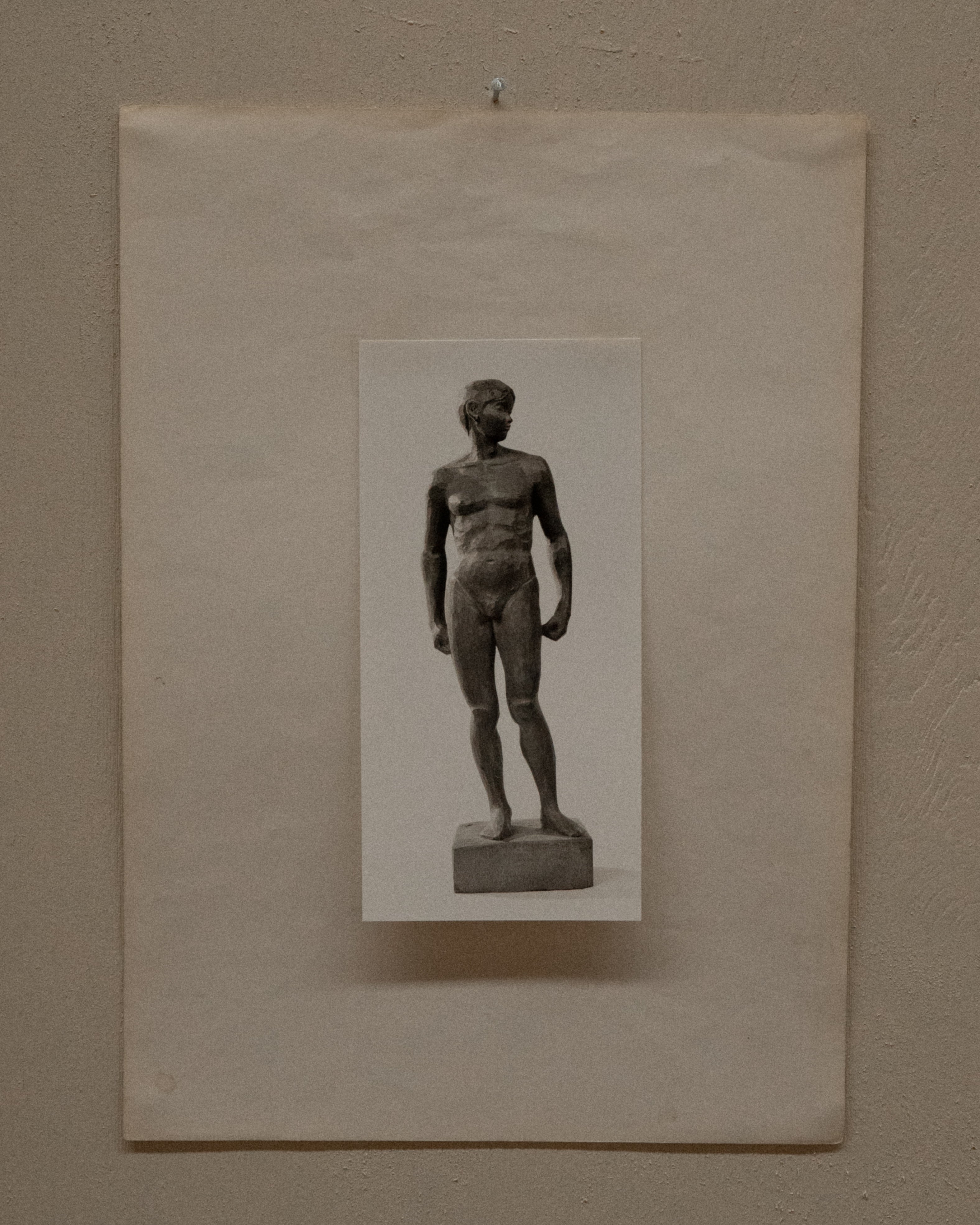 Photograph of carved wooden sculpture 2