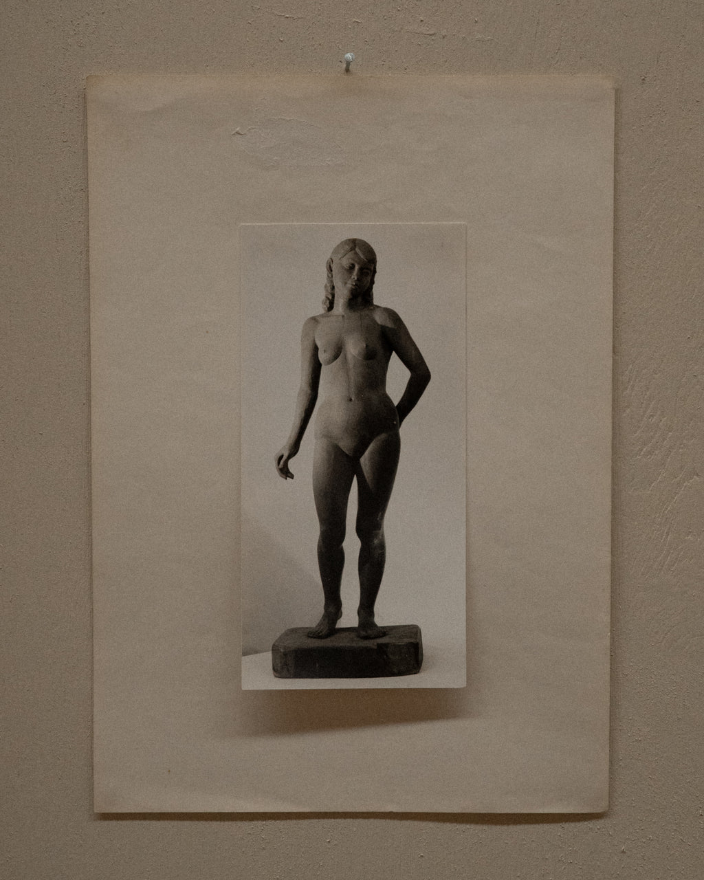 Photograph of carved wooden sculpture 20