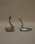 Metal swans