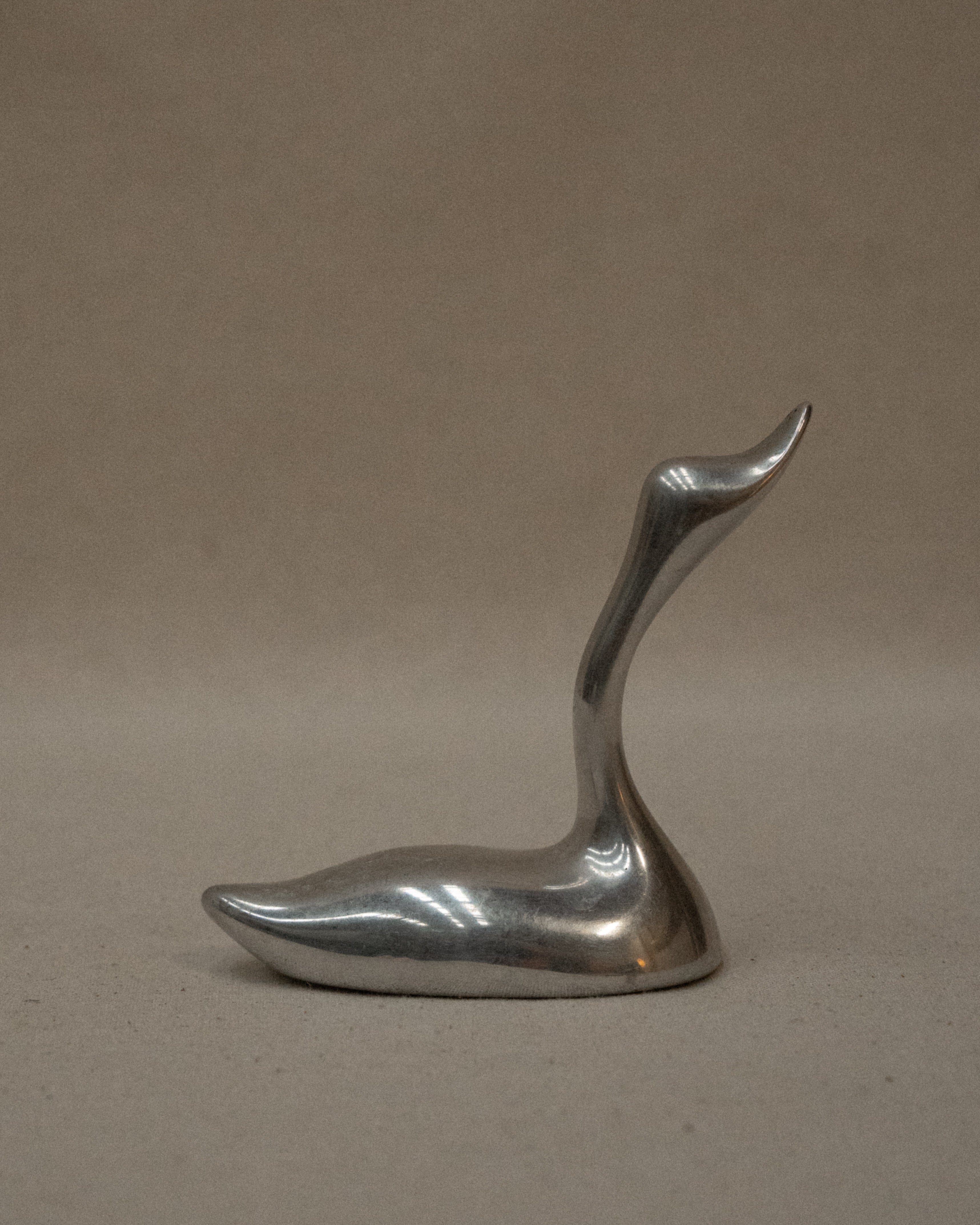 Metal swans