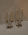 Star chrome candelabra