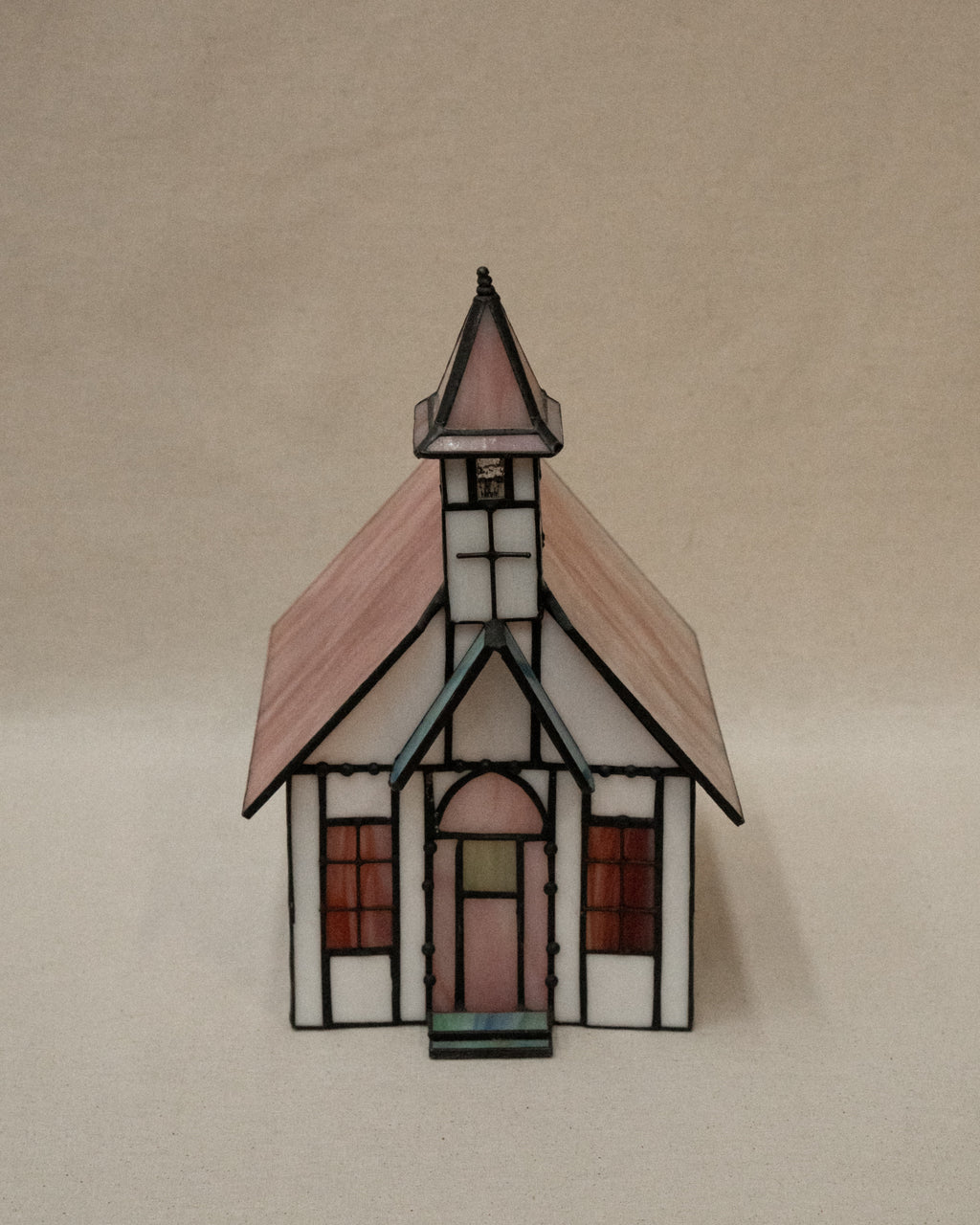 Leadlight house sculpture
