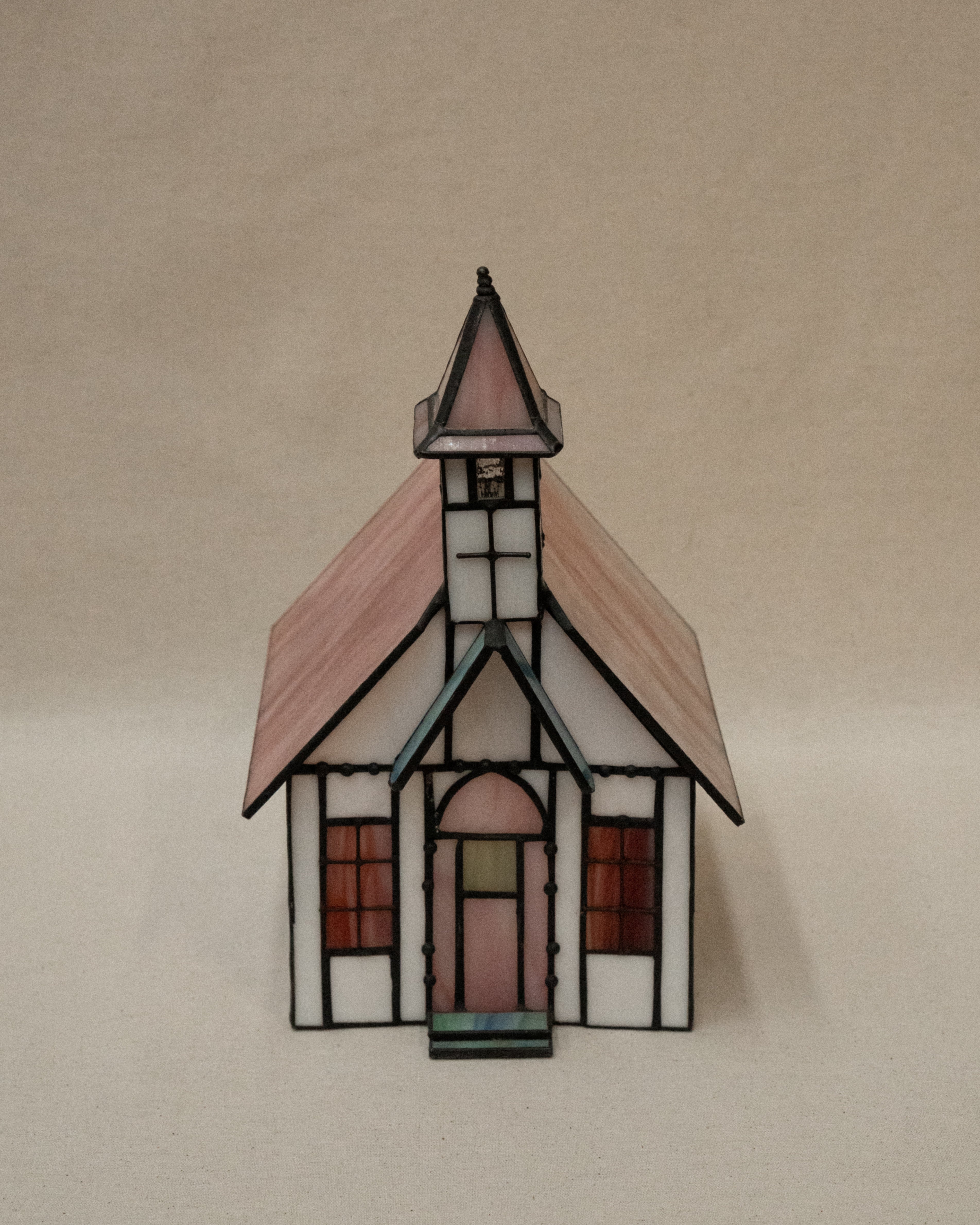 Leadlight house sculpture