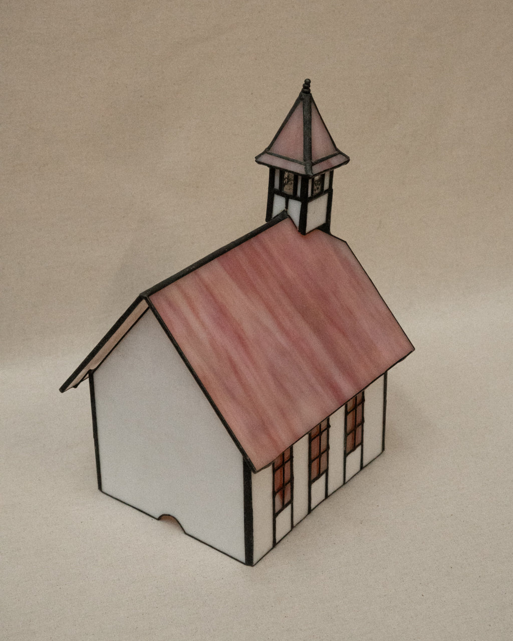 Leadlight house sculpture