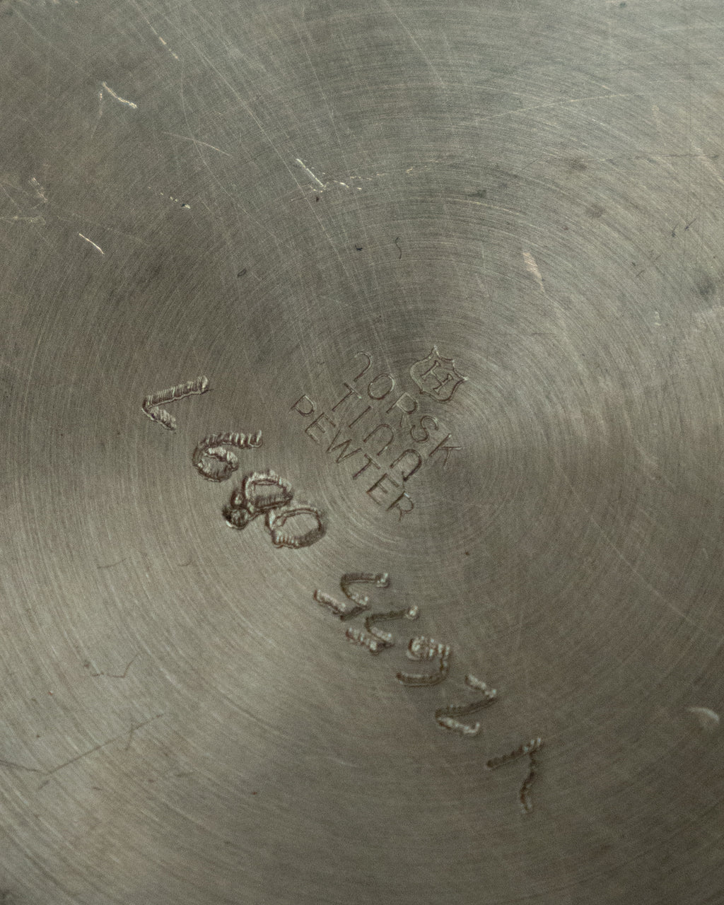 Scandinavian pewter bowl by Norsk