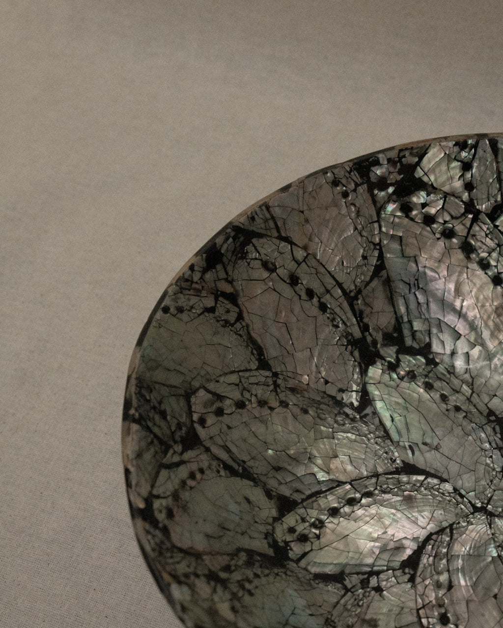 Abalone shell bowl