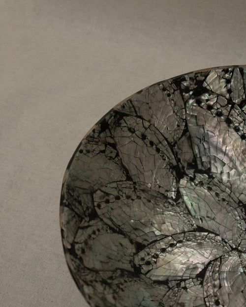 Abalone shell bowl