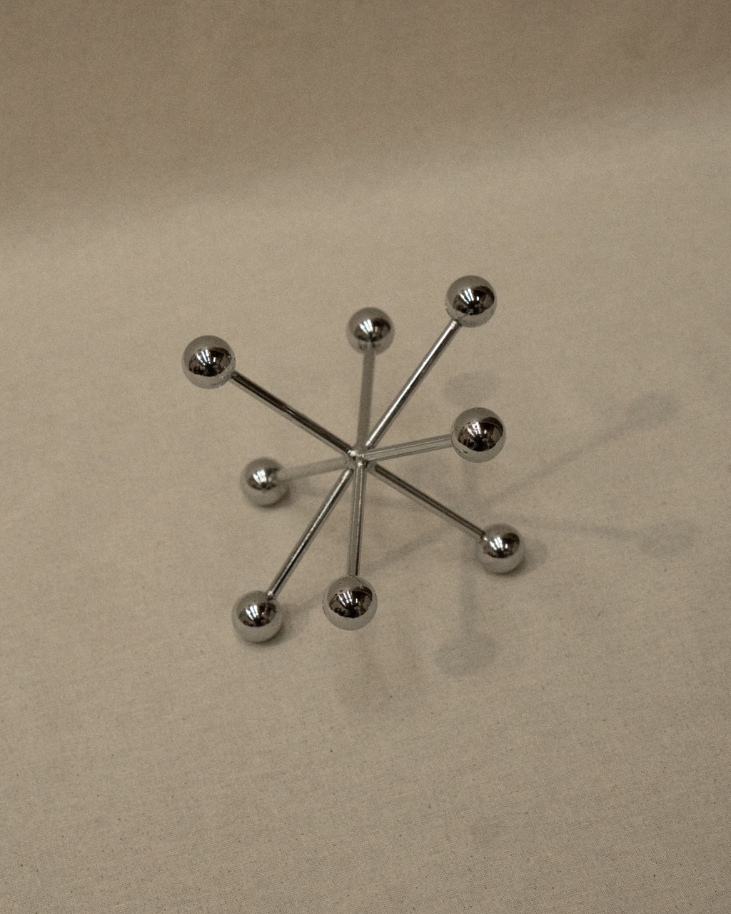 Atomic metal sculpture