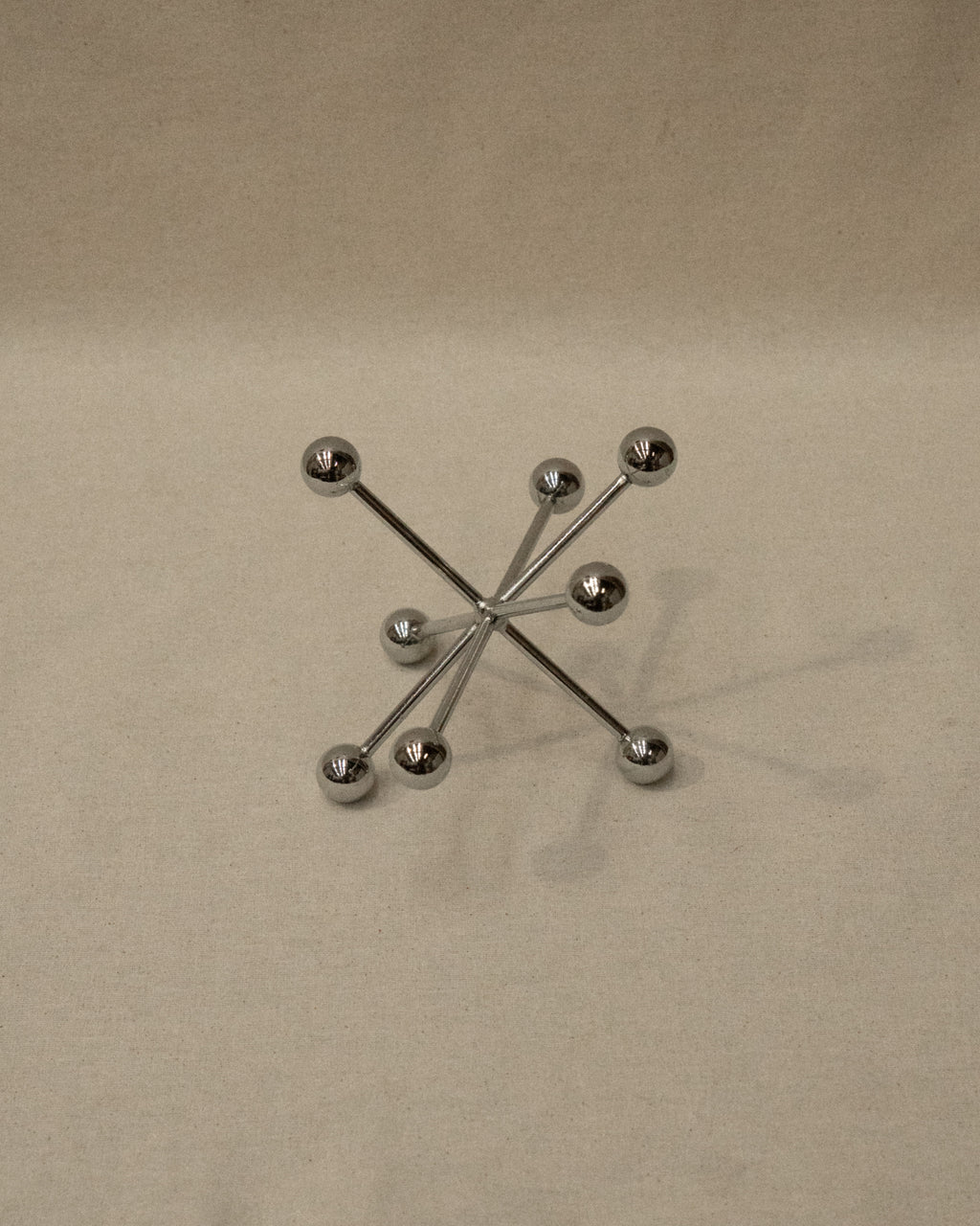 Atomic metal sculpture