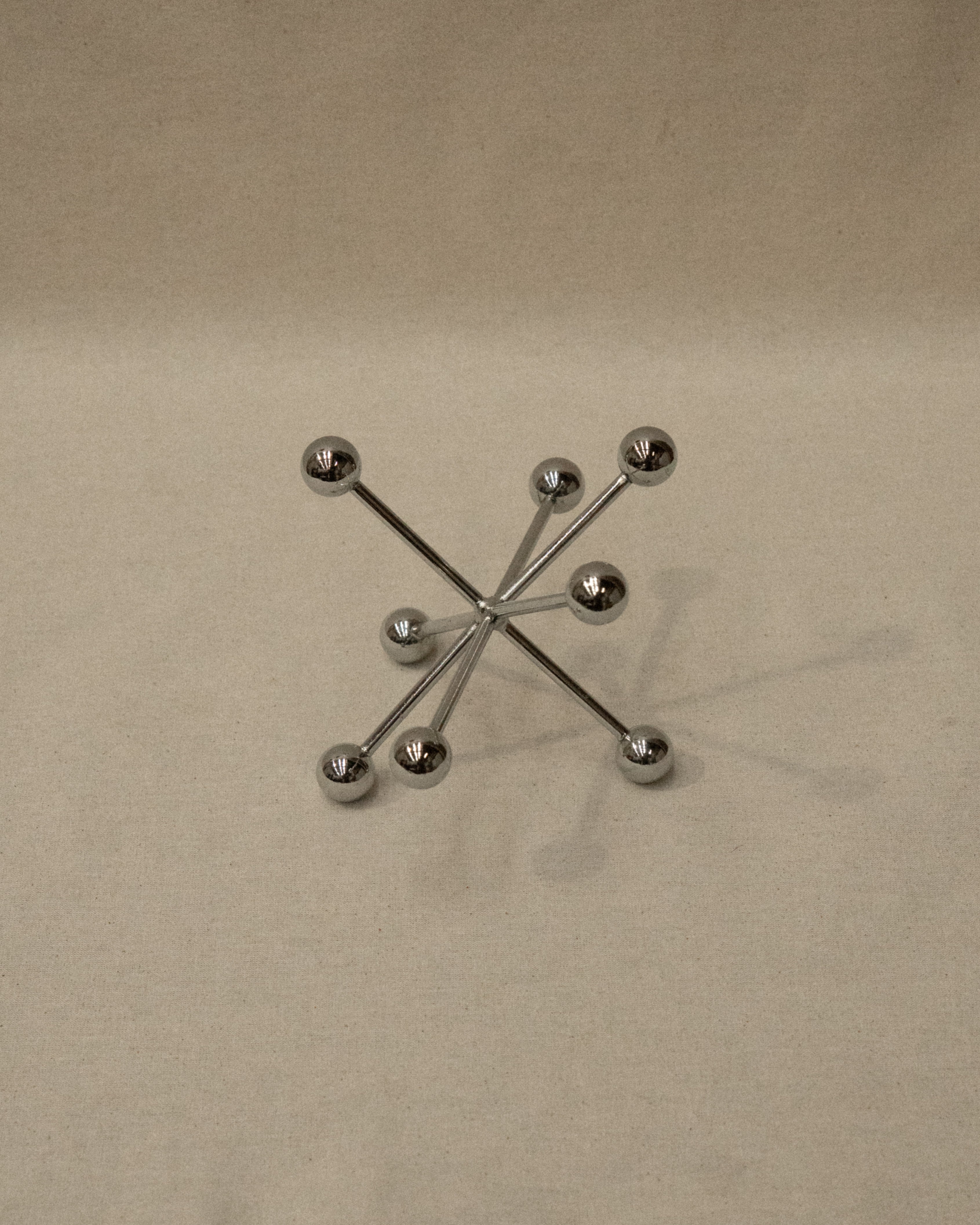 Atomic metal sculpture