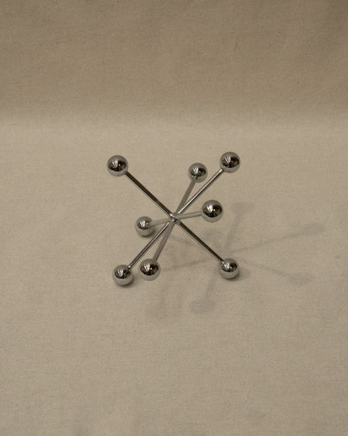 Atomic metal sculpture
