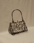 Wire bag with handles and closure