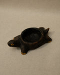 Paper mache turtle dish