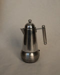 Italian stainless steel stovetop coffee maker by Vev Vigano