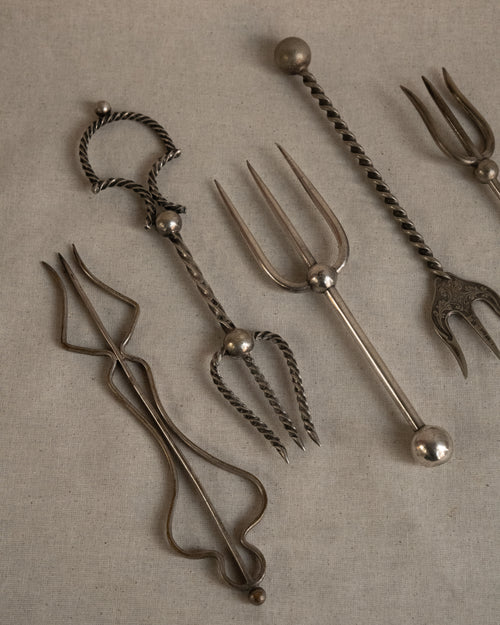 Silver plated forks