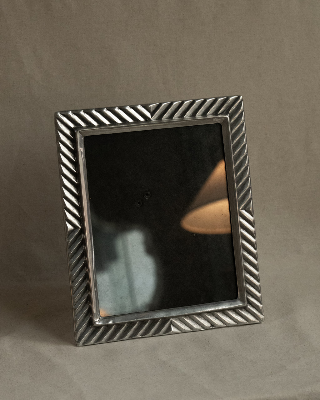 Mexican pewter frame