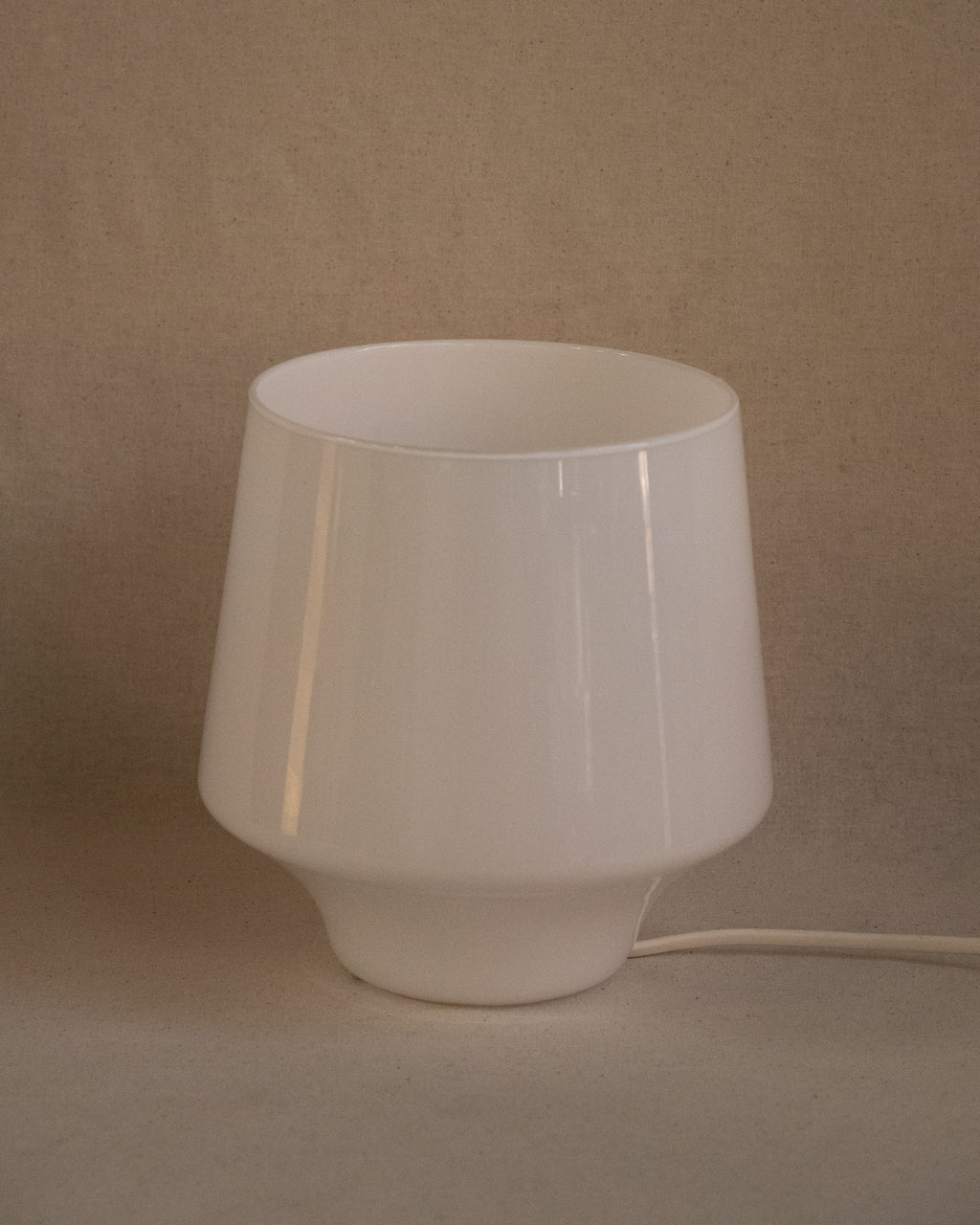 Vintage Ikea Tokeryd glass lamp