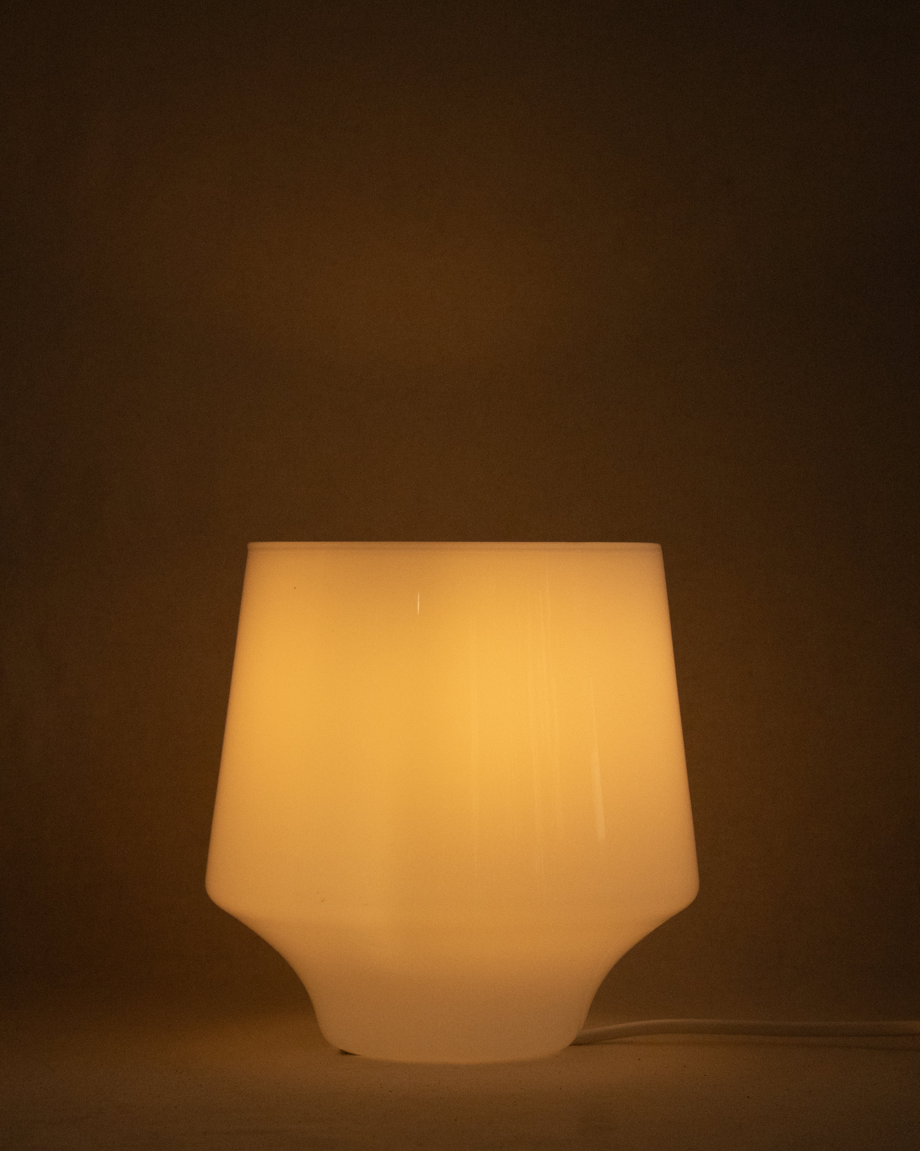 Vintage Ikea Tokeryd glass lamp