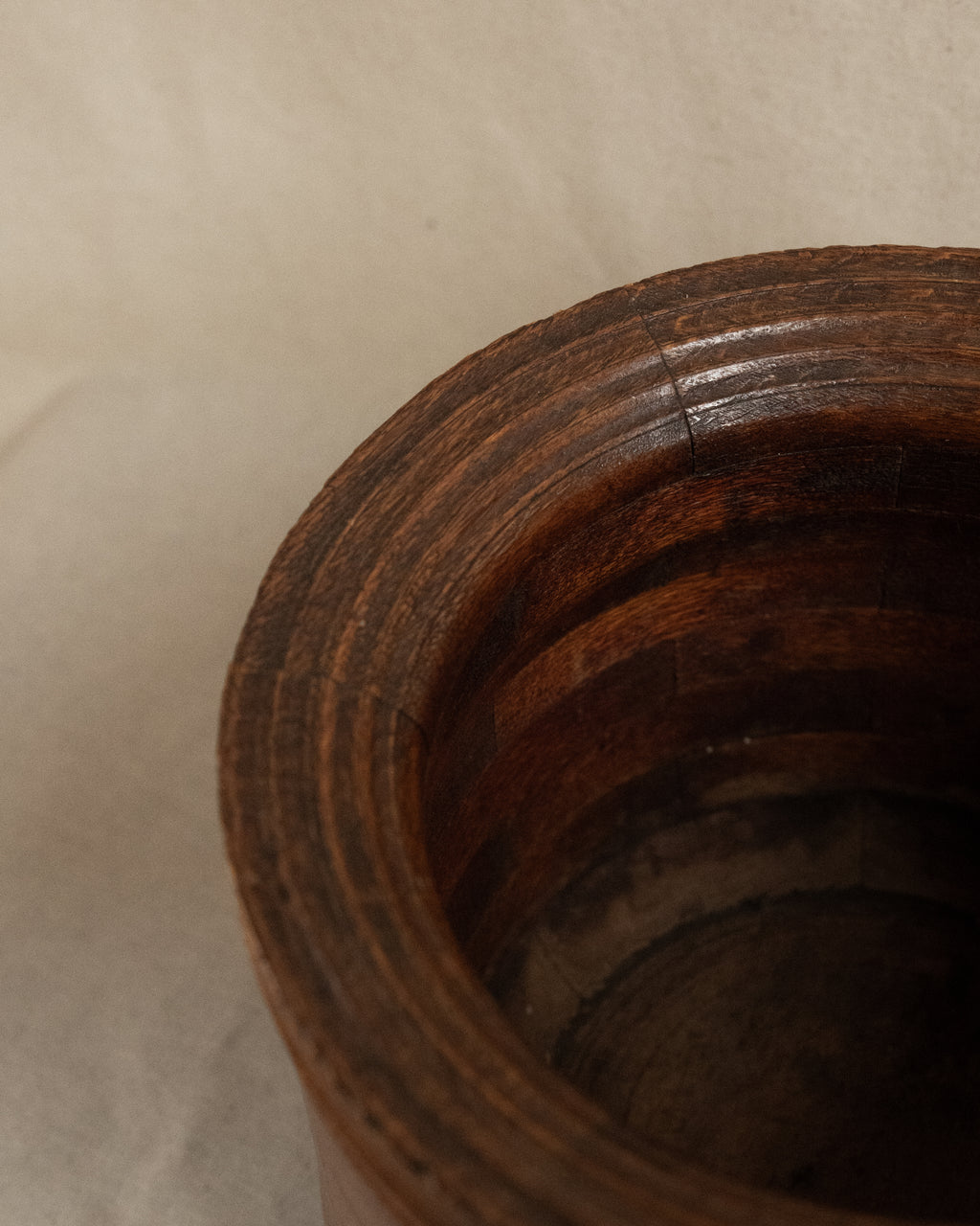 Wooden bowl/planter